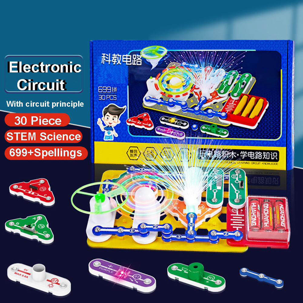 Circuit Snap Kit - Kits de experimentos científicos para crianças,